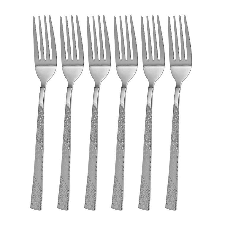 Stainless Steel Fork Set of 6 Pcs ** 20 cm  (Ctn Box 100 units)