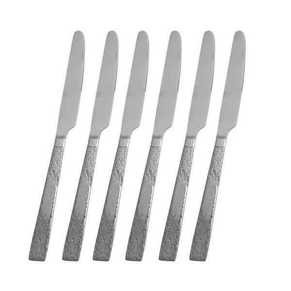 Stainless Steel Table Knife Set of 6 Pcs ** 22.6 cm  (Ctn Box 100 units)