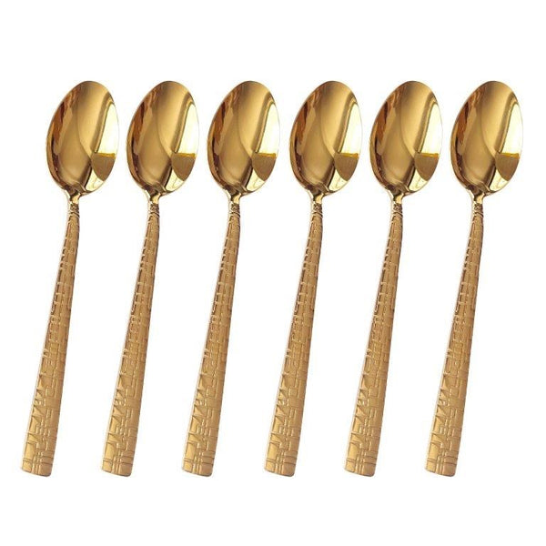 Stainless Steel Table Spoon Set of 6 Pcs ** 20 cm  (Ctn Box 100 units)