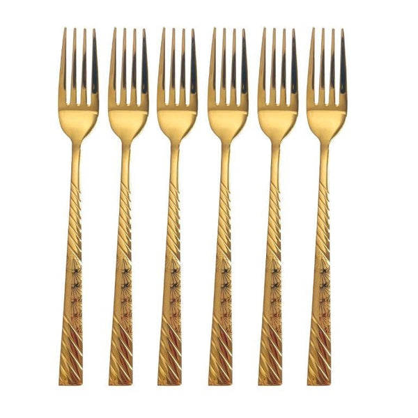 Stainless Steel Fork Set of 6 Pcs ** 20 cm  (Ctn Box 100 units)