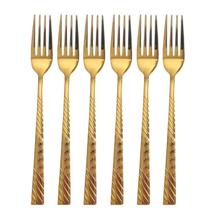 Stainless Steel Fork Set of 6 Pcs ** 20 cm  (Ctn Box 100 units)