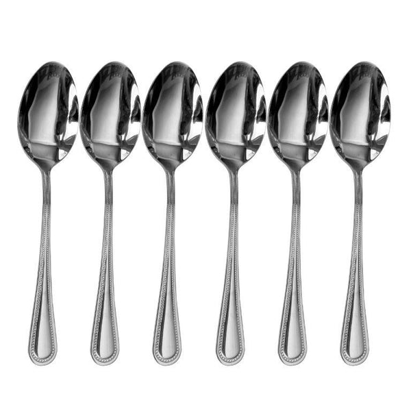 Stainless Steel Tea Spoon Set of 6 Pcs** inspect 20 cm  (Ctn Box 100 units)