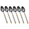 Stainless Steel Spoon Set of 6 Pcs Inspect 15 cm  (Ctn Box 100 units)