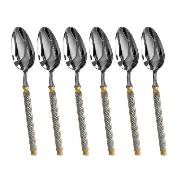 Stainless Steel Table Spoon Set of 6 Pcs 21 cm  (Ctn Box 100 units)