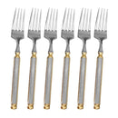 Stainless Steel Fork Set of 6 Pcs ** 21 cm  (Ctn Box 100 units)