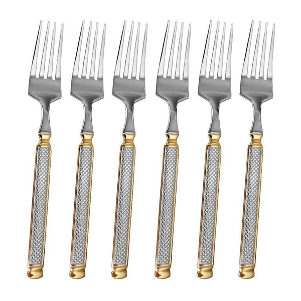 Stainless Steel Fork Set of 6 Pcs ** 21 cm  (Ctn Box 100 units)