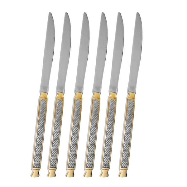 Stainless Steel Table Knife Set of 6 Pcs ** 23 cm  (Ctn Box 100 units)