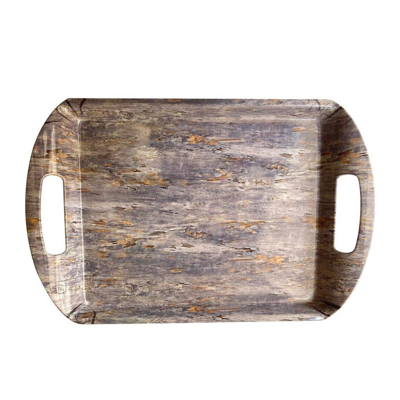 High Quality Marble Pattern Rectangular Melamine Serving Tray 42*28 cm (Ctn Box 36 units)