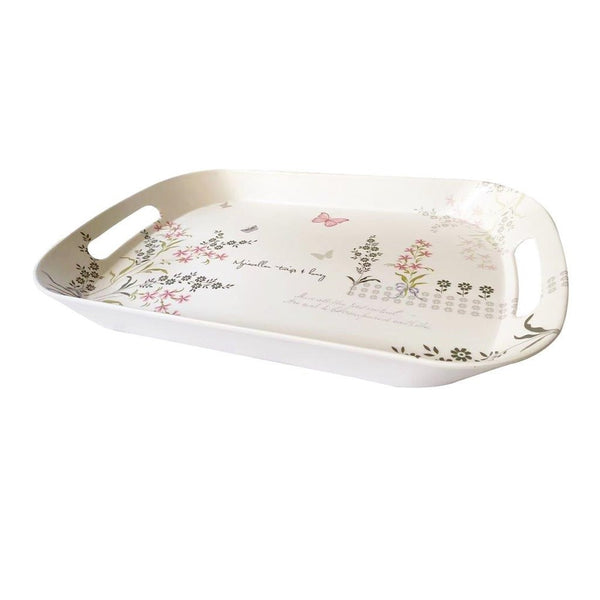 High Quality Marble Pattern Rectangular Melamine Serving Tray 51*33 cm (Ctn Box 24 units)