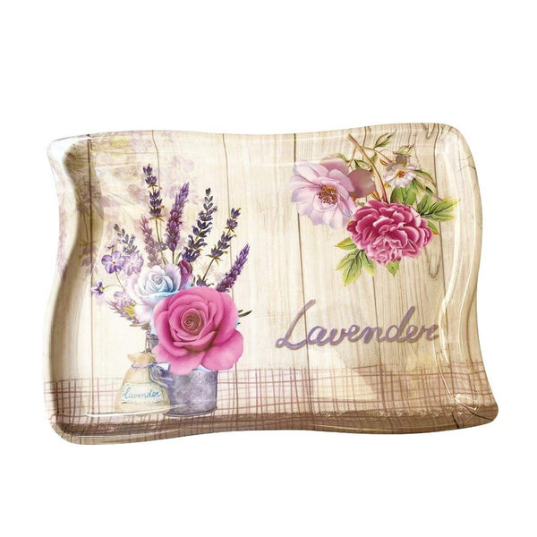 High Quality Marble Pattern Rectangular Melamine Serving Tray 38*26 cm (Ctn Box 48 units)