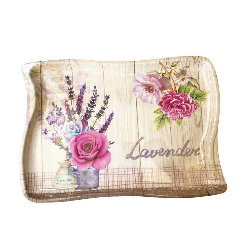 High Quality Marble Pattern Rectangular Melamine Serving Tray 38*26 cm (Ctn Box 48 units)