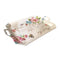 High Quality Marble Pattern Rectangular Melamine Serving Tray 39*28 cm (Ctn Box 48 units)