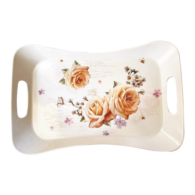 High Quality Marble Pattern Rectangular Melamine Serving Tray 40*23 cm (Ctn Box 48 units)