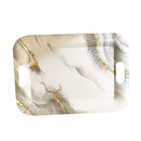 High Quality Marble Pattern Rectangular Melamine Serving Tray 51*37 cm (Ctn Box 24 units)