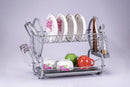 Grey Metal Dish Rack Cutlery Holder 56*26*41 cm (Ctn Box 8 units)