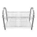 Silver Metal Dish Rack Cutlery Holder 55*24*41 cm (Ctn Box 6 units)