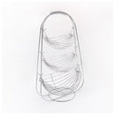 Silver Metal Multi Layer Swing Fruit Basket 35*27*56 cm (Ctn Box 12 units)