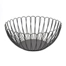 Black Metal Fruit Basket 25*10 cm (Ctn Box 60 units)