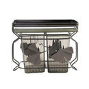 Black Metal Spoon and Chopstick Holder Cutlery Holder 21*10*16.5 cm (Ctn Box 36 units)