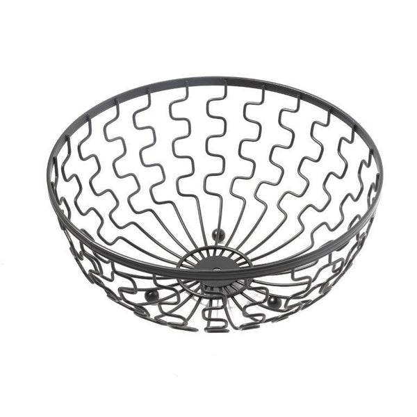 Black Metal Fruit Basket 26*13 cm (Ctn Box 36 units)