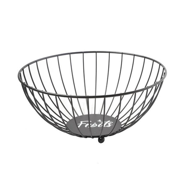 Black Metal Fruit Basket 28*13 cm (Ctn Box 48 units)