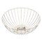 White Metal Fruit Basket 28*13 cm (Ctn Box 48 units)