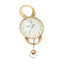 Decorative White Round Analog Wall Clock with Pendulum 66.5*32 cm (Ctn Box 12 units)