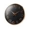 Decorative Black Round Analog Wall Clock with Pendulum  35*76 cm (Ctn Box 10 units)