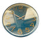 Minimalist Design Green Round Analog Wall Clock 40 cm  (Ctn Box 10 units)