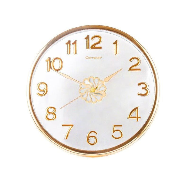 Minimalist Design White Round Analog Wall Clock 46 cm  (Ctn Box 10 units)