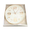 Minimalist Design White Round Analog Wall Clock 40 cm (Ctn Box 12 units)