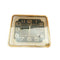 Minimalist Design Gold and Black Rectangle Analog Wall Clock 37*42 cm (Ctn Box 10 units)