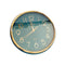 Minimalist Design Dark Green Round Analog Wall Clock 31 cm (Ctn Box 30 units)
