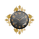Decorative Abstract Design Black Round Analog Wall Clock 60*60 cm (Ctn Box 10 units)