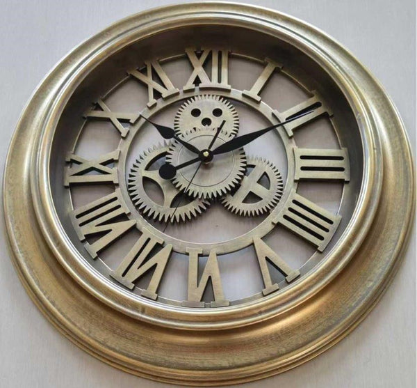 Antique Analog Vintage Craft Wall Clock 61*61 cm (Ctn Box 6 units)