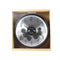 Modern 3d Skeleton Metallic Black Shine Mechanical Display Wall Clock 35*35 cm (Ctn Box 8 units)