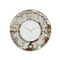 Decorative Round Shape Gold Glitter Design Analog Deco Wall Clock  40 cm  (Ctn Box 12 units)