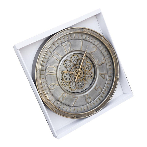 Decorative Mechanical Display Analog Wall Clock 60 cm  (Ctn Box 6 units)