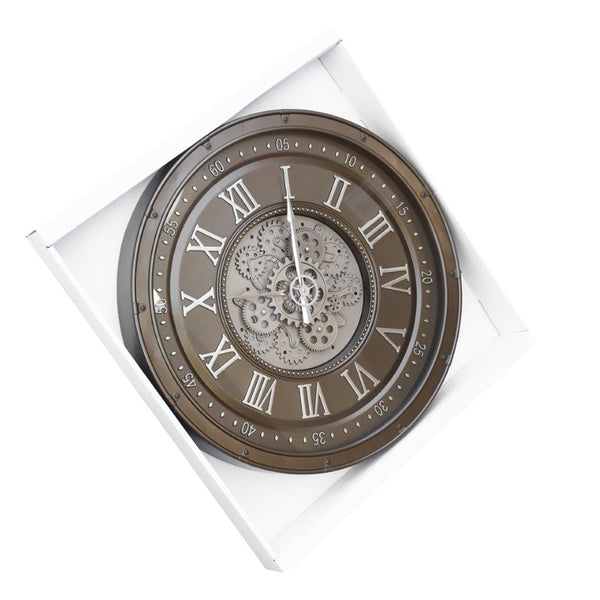 Decorative Mechanical Display Analog Wall Clock 60 cm  (Ctn Box 6 units)
