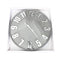 Minimalist Design Grey Metal Round Analog Wall Clock 75 cm  (Ctn Box 4 units)