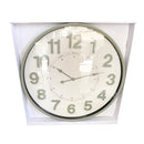 Minimalist Design Grey Metal Round Analog Wall Clock 75 cm  (Ctn Box 4 units)