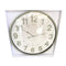 Minimalist Design Grey Metal Round Analog Wall Clock 75 cm  (Ctn Box 4 units)