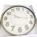 Minimalist Design Coffee Metal Round Analog Wall Clock 75 cm  (Ctn Box 4 units)
