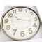 Minimalist Design Coffee Metal Round Analog Wall Clock 75 cm  (Ctn Box 4 units)