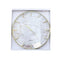 Minimalist Round Analog Brown Frame Wall Clock Home Office 75 cm  (Ctn Box 4 units)