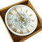 Modern 3d Skeleton Silver Mechanical Display Wall Clock 40 cm (Ctn Box 12 units)