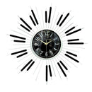 Decorative Abstract Design Metal Round Gold Frame Wall Clock 67 cm 67 cm  (Ctn Box 10 units)