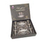 Premium Clear Glass Tea cup with Saucer Set of 6 Pcs 6*6.5/11 cm (Ctn Box 12 units)