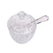 Glass Sugar Pot Condiment Seasoning Jar 8.5*11.5 cm (Ctn Box 36 units)