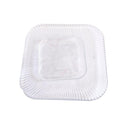 Crystal Cut Glass Appetizer Dish Dessert Plate Set of 7 Pcs 15*26.5 cm (Ctn Box 6 units)